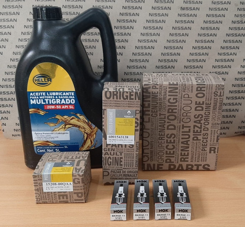 Kit Afinacion Nis Platina/renault Clo Kangoo Sandero 20w50 Foto 3