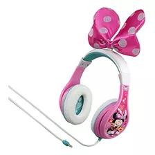 Ekids Minnie Mouse Auriculares Para Niños, Diadema Ajustable