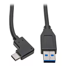 Cable Tripp Lite Usb A Usb C 3.1, 3 In/90 Grados