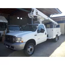 2004 Ford F550 Camion Grua Canastilla De 12.21 M