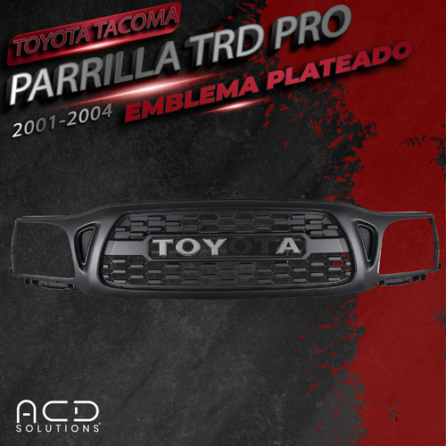 Parrilla Para Toyota Tacoma 2001 2002 2003 2004 Estilo Trd Foto 3