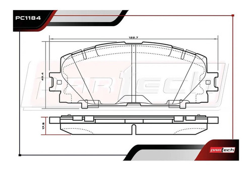 Balatas Scion Iq 2013 Delantero Ceramicas Foto 2