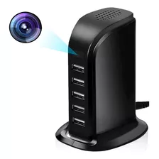 Camara Espia Oculta En Cargador Usb Hub Portatil Vigilancia