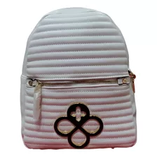 Bolso Mochila Blanco Ji 2307 Jaime Ibiza 