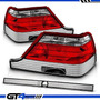 For 97-99 Mercedes Benz S-class W140 Oe Style Smoke Red  Gt4