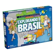 Jogo Educativo Explorando O Brasil E Seus Vizinhos Grow