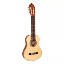 Guitarra Travel Guitalele Valencia Vc350 Clasica Natural Color Marrón