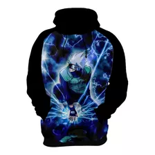 Blusa De Frio Moletom Kakashi Naruto Anime Mangá Série Hd05