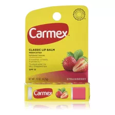 Carmex Click-stick - Blsamo Labial Hidratante Spf 15, Fresa,