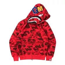 Sudadera De Bape Shark Deportiva Con Capucha