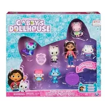 Casa De Gaby Gabby Dollhouse Set De 7 Figuras De Lujo