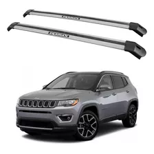 Barras De Techo Rurales Eqmax Delta Jeep Compass 2019+ Gris