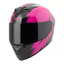 Casco Integral Joe Rocket Rkt 100 Atomic 3.0 Pink /blk Mujer