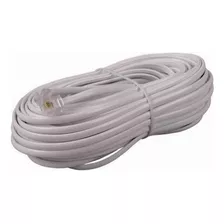 Audiovox Tp443whn 50' 4wire Wht Cable De Linea