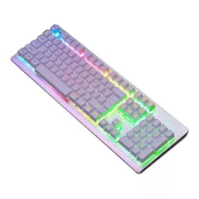 Teclado Mecanico Gamer Para Pc Con Luz Rgb -k002