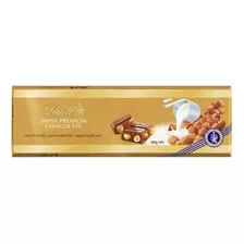 Chocolate Lindt Swiss Premium Con Leche Y Avellana X300g