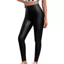 Calça Legging Feminina Suplex Cirrê Brilho Liso Promoção