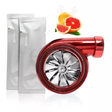 Aromatizador Perfume Fragancia Para Auto Turbo Metalico Tunn