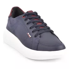 Sky Walk Tenis Deportivo Para Hombre 6631042511azul