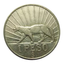 Tp Un Peso 1942 Puma De Plata Excelente Estado Vea Las Fotos