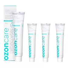 Kit Com 4un Pasta De Dente Gel Com Ozonio Ozoncare 90ml