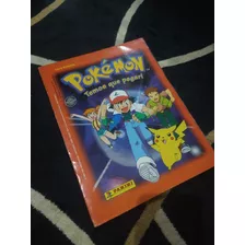 Álbum Pokémon Panini Temos Que Pegar Completo Com Poster