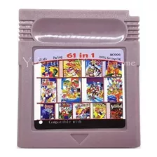 Cartucho De Juego 61en1 Compatible Con Gbc