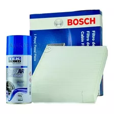 Filtro De Ar Condicionado Cabine Bosch + Spray Higienizador 