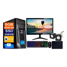 Pc Completo Cpu I5 6500 / Ssd 256gb M2 / 8gb Ddr4 + Monitor