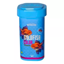 Ração Para Peixes Alimento Nutricon Goldfish Color 80gr