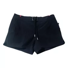 Short Náutica De Mujer, Talla L, Color Negro