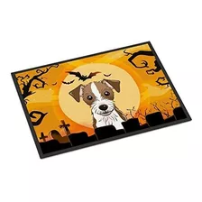 Tesoros De Caroline Bb1760mat Halloween Jack Russell Terrier