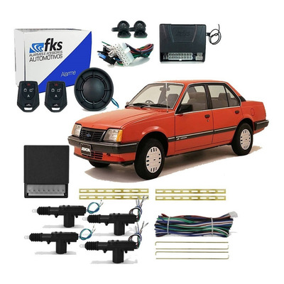 Alarme Automotivo Trava Elétrica Monza 1994 1995 1996