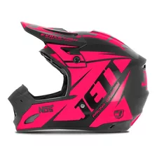 Capacete Esportivo Motocross Jett Th1 Evolution Cores Neon 