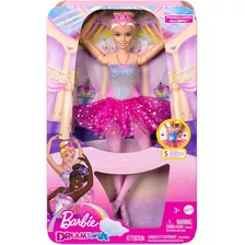 Boneca Barbie Bailarina Com Luzes Dreamtopia - Mattel