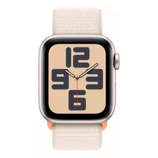 Apple Watch Se Gps (2da Gen) Caixa Estelar De Alumínio 40 Mm Pulseira Loop Esportiva Estelar