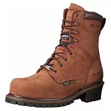 Botas Ad Tec Super Logger De 9 Pulgadas Para Hombre, Botas D