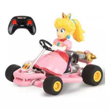 Carrera Mario Kart Peach Con Go Kart Control Remoto Color Rosa