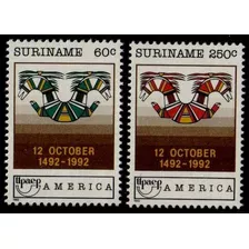 Tema América Upaep - Surinam 1992 - Serie Mint