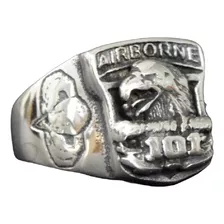 Anillo Militar 101a. Airborne Paracaidistas Ee. Uu. Us Army