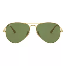 Lente De Sol Ray-ban 0rb3689 Aviator Metal Ii Polarizado