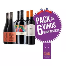 6 Vinos Mix Gran Reserva Tintos (despacho Gratis Santiago)