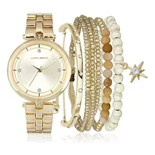 Lucky Brand Relojes Para Mujer Moda Acero Inoxidable Cristal