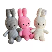 Conejo Peluche Boni De Apego Peluchito Blandito 3 Colores