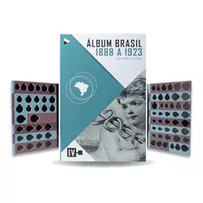 1 Álbum Brasil Réis Período 1888 A 1923 Novo