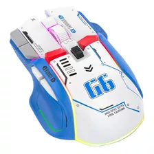 Mouse Gamer Com Fio E Rgb 10 Botões 4mil Dpi