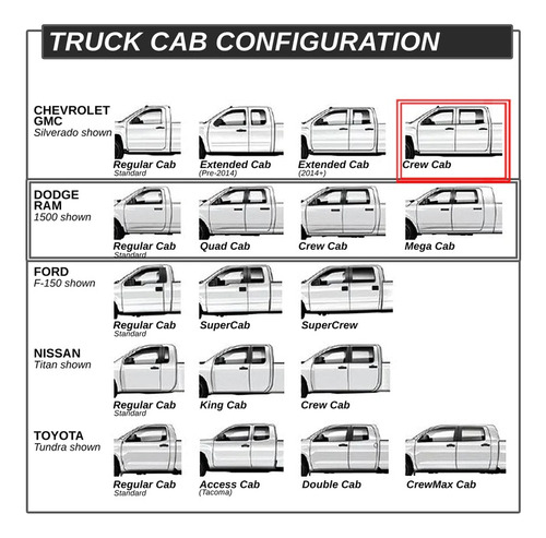 Estribos Silverado Gmc Sierra 4 Puertas 2019 2020 2021 2022 Foto 4