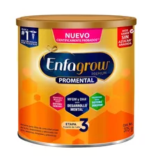 Leche De Fórmula En Polvo Mead Johnson Enfagrow Premium 3 Sabor Natural En Lata De 375g - 12 Meses 3 Años