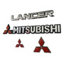 Emblema Mitsubishi Lancer Persiana Trebol Mediano 5.5 Cm Mitsubishi LANCER OZ