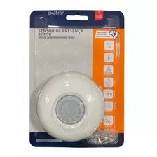 Sensor De Presença Teto Smart 360° Embutir/sobrepor Exatron